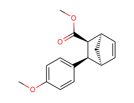 p-methoxy-phenyl-3 endo bicyclo<2.2.1> heptene-5 carboxylate endo-2 de methyle
