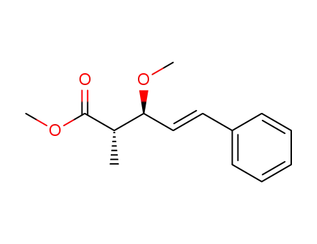 (E)-(2S,3S)-3-Methoxy-2-methyl-5-phenyl-pent-4-enoic acid methyl ester