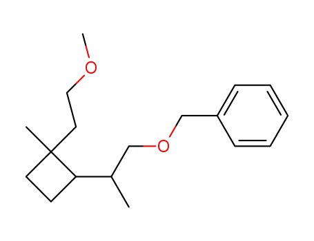 Benzene, [[2-[2-(2-methoxyethyl)-2-methylcyclobutyl]propoxy]methyl]-