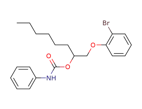 2-Octanol, 1-(2-bromophenoxy)-, phenylcarbamate