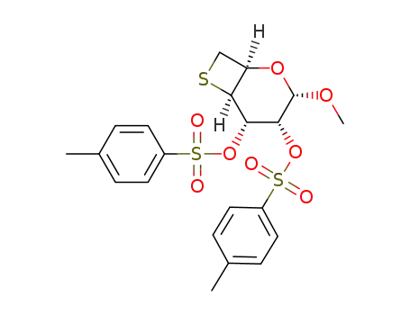 methyl 2,3-di-O-p-toluenesulfonyl-4,6-thioanhydro-α-D-gulopyranoside