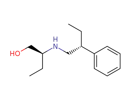Molecular Structure of 105157-83-3 ((2S,2'R)-2-<N-(2'-Phenylbutyl)-amino>-1-butanol)