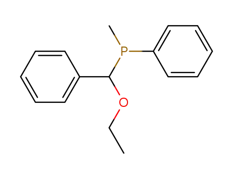 Molecular Structure of 78731-62-1 (Phosphine, (ethoxyphenylmethyl)methylphenyl-)