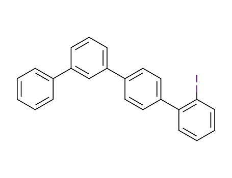 Molecular Structure of 78486-80-3 (4-(3-biphenylyl)-2'-iodobiphenyl)