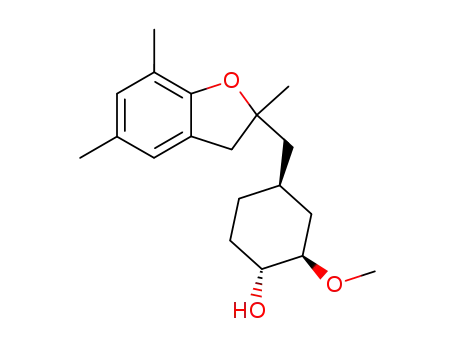 (1R,2R,4R)-2-Methoxy-4-(2,5,7-trimethyl-2,3-dihydro-benzofuran-2-ylmethyl)-cyclohexanol