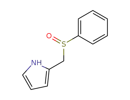 Molecular Structure of 148103-71-3 (2-Benzenesulfinylmethyl-1H-pyrrole)