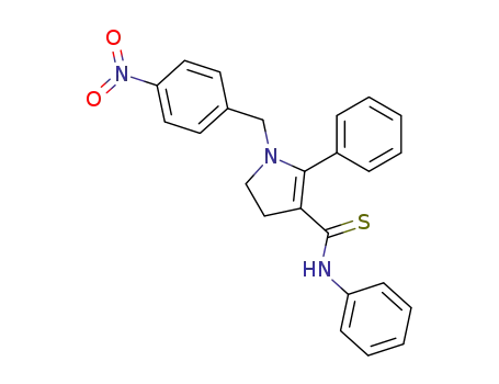1-[(4-Nitrophenyl)methyl]-N,2-diphenyl-4,5-dihydro-1H-pyrrole-3-carbothioamide