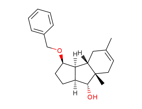 (3R,3aS,3bS,7aS,8R,8aS)-3-Benzyloxy-5,7a-dimethyl-1,2,3,3a,3b,4,7,7a,8,8a-decahydro-cyclopenta[a]inden-8-ol