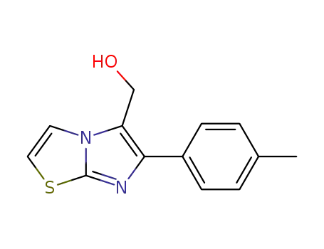 Molecular Structure of 82588-60-1 ([6-(4-METHYLPHENYL)IMIDAZO[2,1-B][1,3]THIAZOL-5-YL]METHANOL)