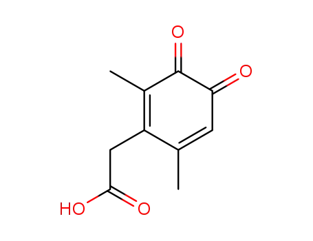 4-carboxymethyl-3,5-dimethyl-1,2-benzoquinone