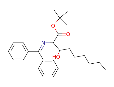tert-butyl 2-<(diphenylmethylene)amino>-3-hydroxynonanoate