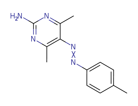 2-Pyrimidinamine,4,6-dimethyl-5-[2-(4-methylphenyl)diazenyl]- cas  24748-91-2