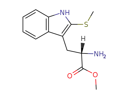 L-Tryptophan, 2-(methylthio)-, methyl ester