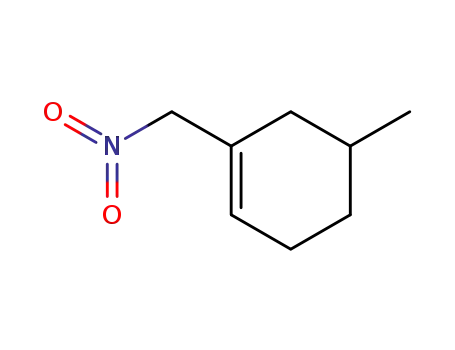 Cyclohexene, 5-methyl-1-(nitromethyl)-