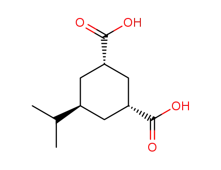 trans-5-Isopropyl-cis-cyclohexandicarbonsaeure-(1,3)