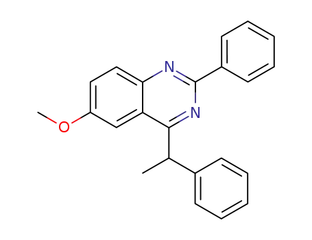 6-Methoxy-2-phenyl-4-(1-phenyl-ethyl)-quinazoline