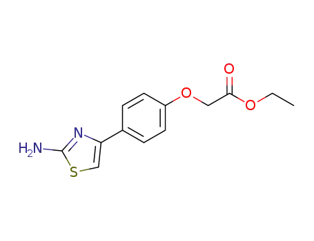 Ethyl (4-(2-amino-4-thiazolyl)phenoxy)acetate