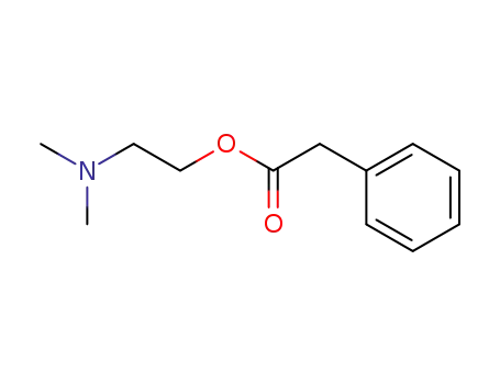 Molecular Structure of 36882-00-5 (2-(dimethylamino)ethyl phenylacetate)