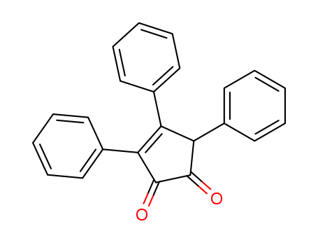 3-Cyclopentene-1,2-dione,3,4,5-triphenyl- cas  86504-33-8