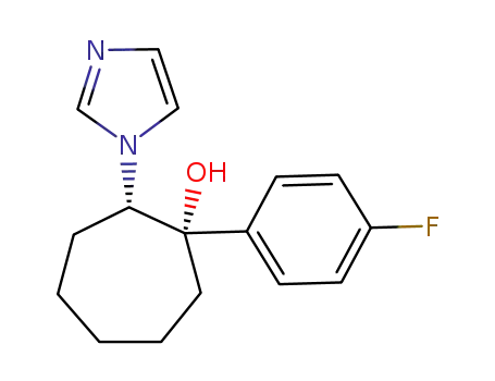 (1S,2S)-1-(4-Fluoro-phenyl)-2-imidazol-1-yl-cycloheptanol