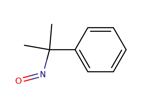 Molecular Structure of 3276-39-9 (Benzene, (1-methyl-1-nitrosoethyl)-)