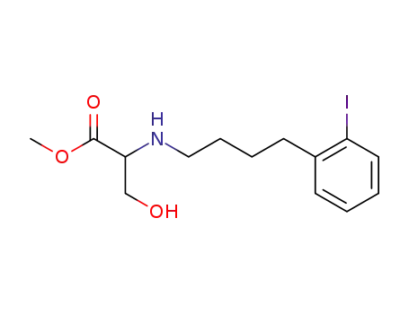 Serine, N-[4-(2-iodophenyl)butyl]-, methyl ester
