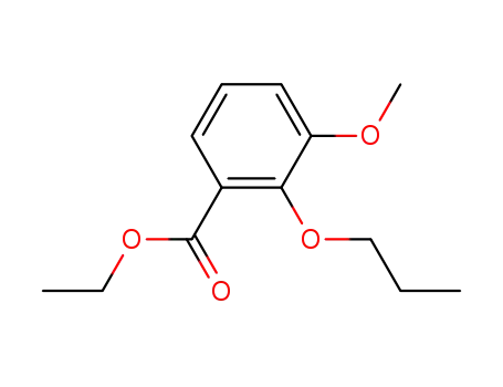 2-n-Propoxy-3-methoxy-benzoesaeureaethylester