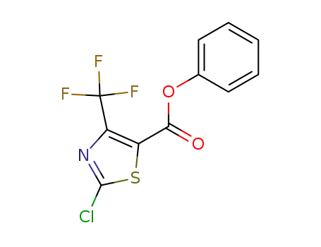 Phenyl 2-chloro-4-(trifluoromethyl)thiazole-5-carboxylate