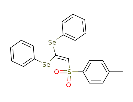 Benzene, 1-[[2,2-bis(phenylseleno)ethenyl]sulfonyl]-4-methyl-
