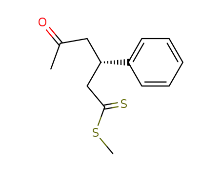 methyl 5-oxo-3-phenylhexanedithioate