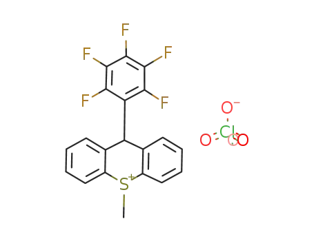 10-methyl-9-(pentafluorophenyl)thioxanthenium perchlorate