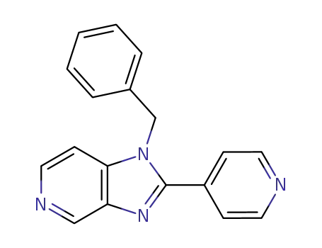 1-benzyl-2-(4-pyridyl)-1H-imidazo<4,5-c>pyridine