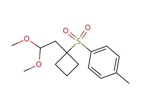 1-(2,2-dimethoxyethyl)-1-tosylcyclobutane