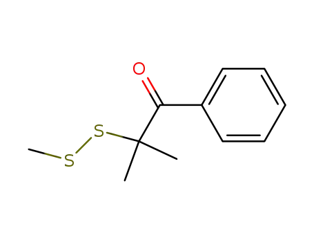 2-Benzoyl-2-propyl methyl disulfide