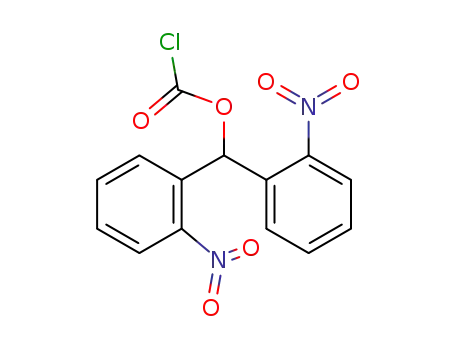 Carbonochloridic acid, bis(2-nitrophenyl)methyl ester