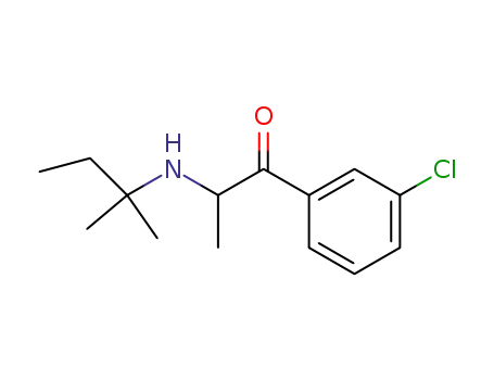 1-(3-Chloro-phenyl)-2-(1,1-dimethyl-propylamino)-propan-1-one