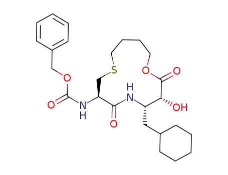 ((3R,4S,7R)-4-Cyclohexylmethyl-3-hydroxy-2,6-dioxo-1-oxa-9-thia-5-aza-cyclotridec-7-yl)-carbamic acid benzyl ester
