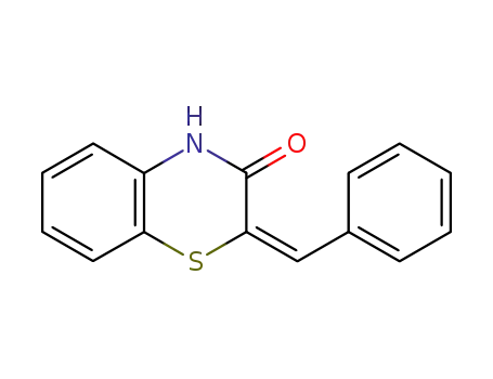 2H-1,4-Benzothiazin-3(4H)-one, 2-(phenylmethylene)-, (2E)-