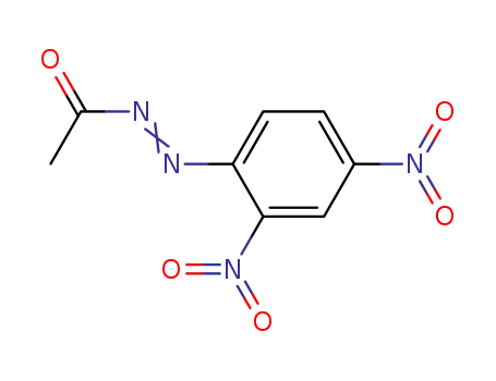 Molecular Structure of 63418-41-7 (Diazene, acetyl(2,4-dinitrophenyl)-)