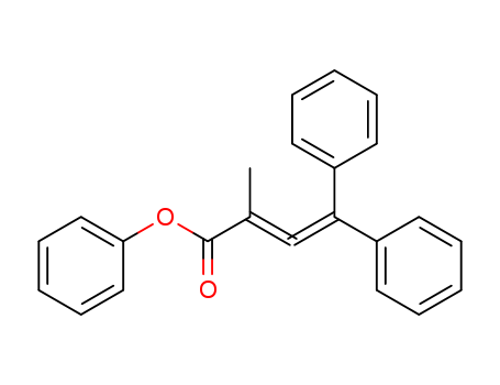Molecular Structure of 105754-67-4 (2,3-Butadienoic acid, 2-methyl-4,4-diphenyl-, phenyl ester)