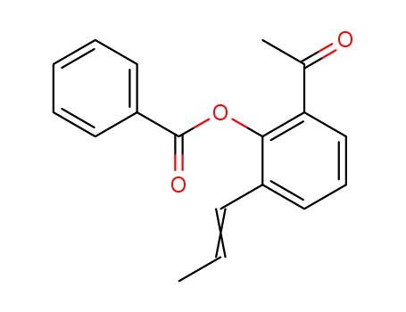 2-Benzoyloxy-3-propenyl-acetophenon