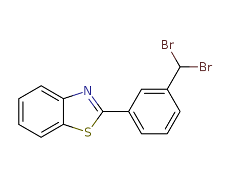 Benzothiazole, 2-[3-(dibromomethyl)phenyl]-
