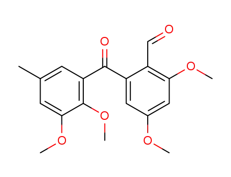 2-(2,3-Dimethoxy-5-methyl-benzoyl)-4,6-dimethoxy-benzaldehyde