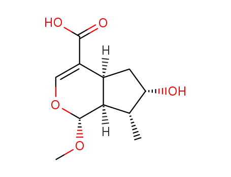 (1R,4aS,6S,7R,7aS)-6-Hydroxy-1-methoxy-7-methyl-1,4a,5,6,7,7a-hexahydro-cyclopenta[c]pyran-4-carboxylic acid