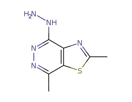 (2,7-Dimethyl-thiazolo[4,5-d]pyridazin-4-yl)-hydrazine