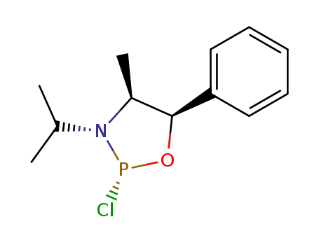 Molecular Structure of 161860-13-5 ((2R,3R,4S,5R)-2-Chloro-3-isopropyl-4-methyl-5-phenyl-[1,3,2]oxazaphospholidine)