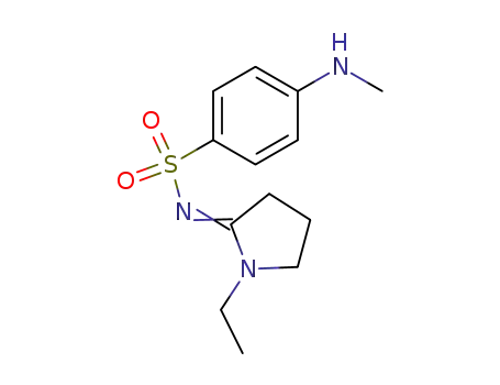 N-(1-Ethyl-2-pyrrolidinylidene)-4-(methylamino)benzenesulfonamide