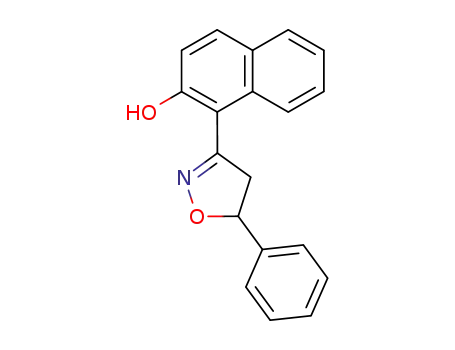 3-(2-hydroxy-1-naphthyl)-5-(phenyl)-2-isoxazoline