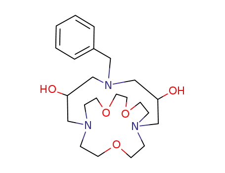 Molecular Structure of 128622-28-6 (12,16-dihydroxy-14-benzyl-4,7,20-trioxa-1,10,14-triazabicyclo<8.7.5>docosane)