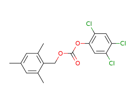 Carbonic acid 2,4,5-trichloro-phenyl ester 2,4,6-trimethyl-benzyl ester